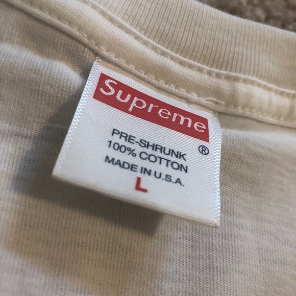 Supreme FW17 Plant Tee (White) - Picture 3 of 3